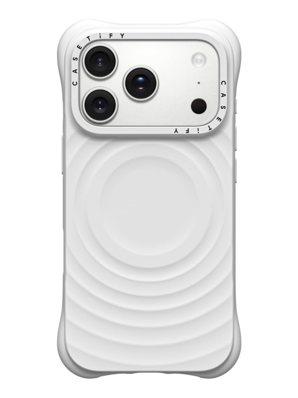 CASETiFY Ripple iPhone 17 Pro Case White